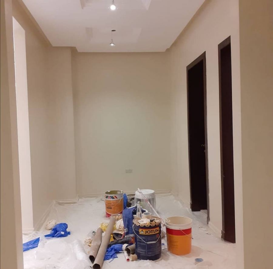 معلم بويه بجدة|تنفيذ دهانات داخليه للمنازل والفلل